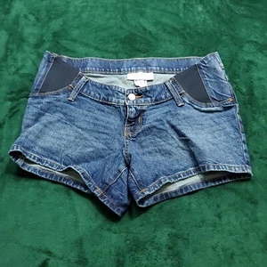 Isabel Maternity Denim Shorts Size 2 NWOT - Picture 1 of 7