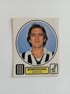FIGURINA CALCIATORI PANINI 1977/78 JUVENTUS BONINSEGNA n 135 CON VELINA - Bild 1 von 2