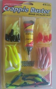 Johnson Crappie Buster 41 piece Shad Scales Fishing Kit Bluegill Crappie 