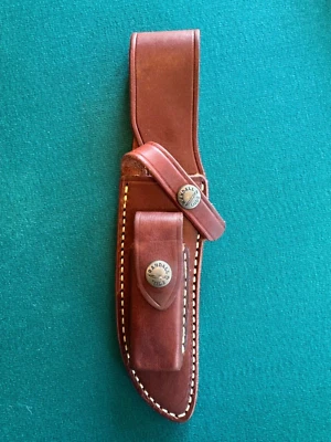 Nueva Funda Cuchillo Cuero Randall Modelo 3-5 con Piedra de Afilar. Foto 1 de 3