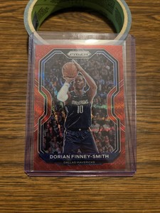2020-21 Prizm Dorian Finney-Smith Red Wave Mavericks
