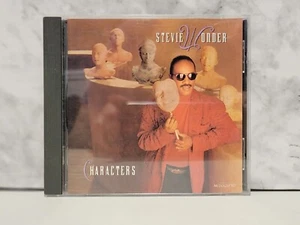 Stevie Wonder CD Characters 1987 Michael Jackson Duet - Imagen 1 de 2