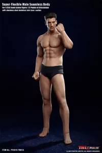 TBLeague TM01A Phicen Male Seamless Muscular Body w/ Head 1/12 Actionfigur - Bild 1 von 17