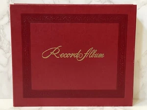 VTG 45 RPM Record Album Holds 15 Vinyls Red Cover Multiple Available - Picture 1 of 8