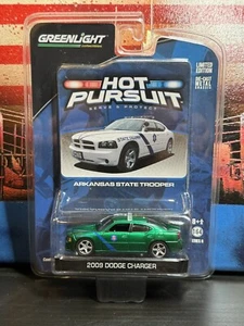 1/64 Arkansas State Trooper Dodge Charger GREEN MACHINE RARE ! - Picture 1 of 1