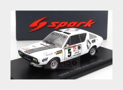 1:43 SPARK Renault R17 #5 Rally Bandama 1973 J.F.Piot F.Jauber S6445 Model - Image 1 of 2