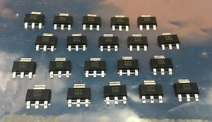 DIODES INC FZT600TA NPN DARLINGTON TRANSISTOR, 140V, 2A, SOT223 PACKAGE, QTY 20 - Imagen 1 de 6