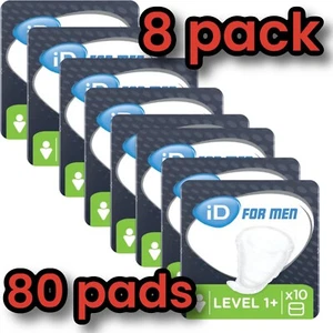 iD Expert Level 1+ Herren Inkontinenz-Pads, 385 ml Saugfähigkeit, 80 Pads enthalten - - Bild 1 von 5