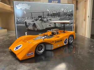 1/18 GMP Bruce McLaren 1969 Champion M8B High Wing #4 (Serial Number 2233 ) - Picture 1 of 5