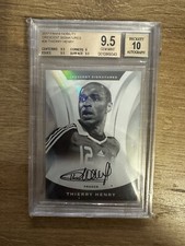 2017 Panini Nobility THIERRY HENRY 26 Crescent Signatures ON CARD AUTO Gem Mint