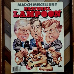 NATIONAL LAMPOON (Mar 1980) March Miscellany | JOHN HUGHES, GEORGE EVANS Comedy - Imagen 1 de 5