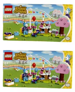 (2 Pack) Lego Animal Crossing Julian's Birthday Party Set Costruzioni 77046 Regalo - Foto 1 di 3