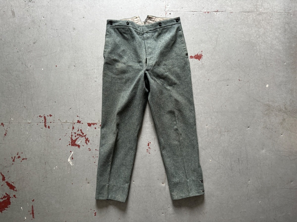 1940s 100% Wool Vintage Pants for Men for sale | eBay 1940s 100% Wool Vintage Pants for Men for sale | eBay