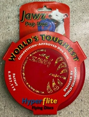 Disco Hyperflite Jawz Pup - Disco de competición más resistente del mundo - 7"" de diámetro Foto 1 de 2