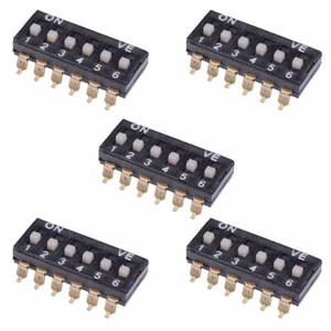 5 x 6 Way SMD DIL Switch 2.54mm - Picture 1 of 1