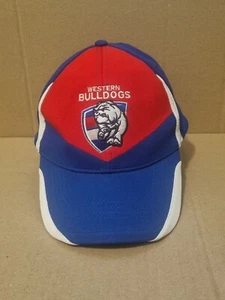 Western Bulldogs AFL Official SnapBack Cap Hat Adjustable 58cm VGC - Bild 1 von 7