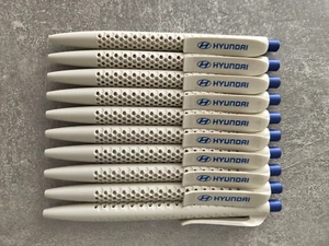 10 HYUNDAI Kugelschreiber Kuli Druckknopfkugelschreiber NEU True Biotic - Bild 1 von 2