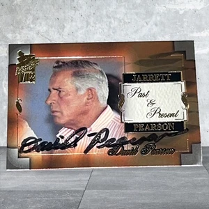 David Pearson NASCAR 75 GREATEST HOFer signed card 2002 PRESS PASS VIP #X47 - Picture 1 of 1