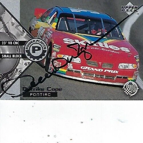 DERRIKE COPE SIGNED 1997 UPPERDECK ROAD TO THE CUP #77 - NASCAR - Image 1 of 1