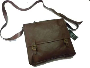 BORSA A TRACOLLA UOMO IN PELLE ARTIGIANATO,TERRY G - MORO 🇮🇹MADE IN ITALY🇮🇹 - Imagen 1 de 4