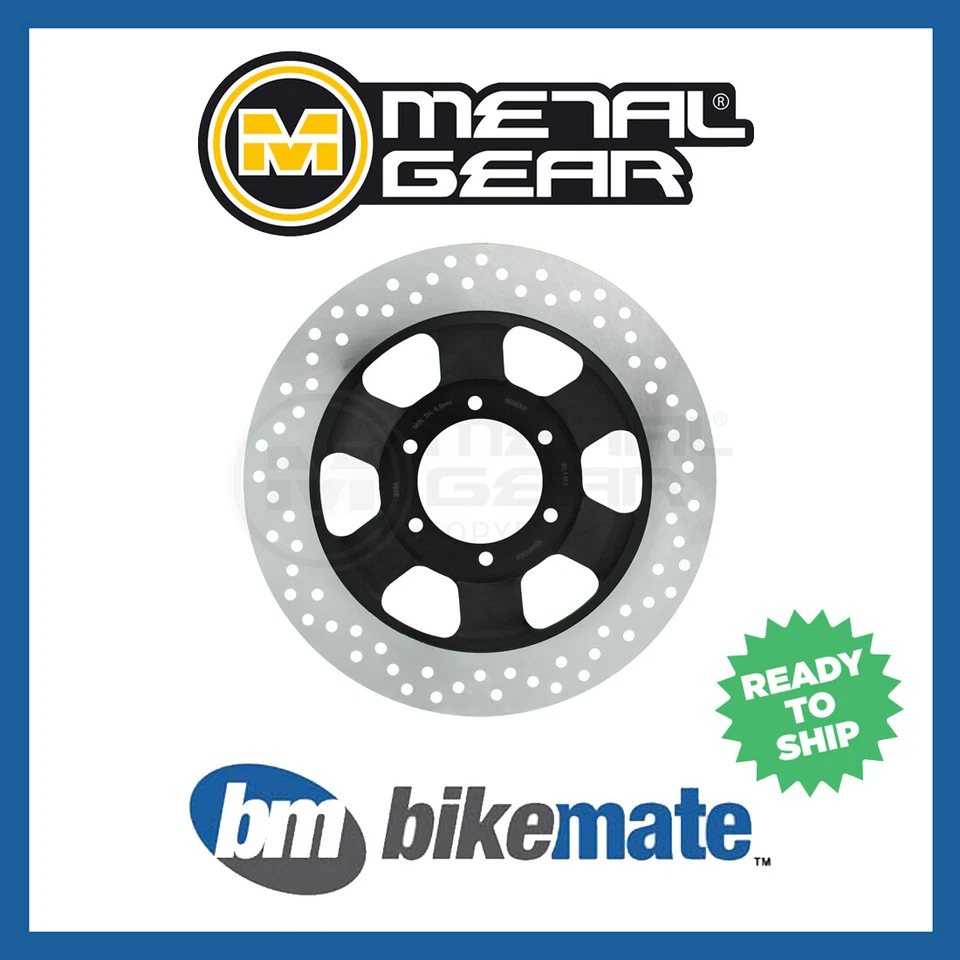 Rotor de disco de freno delantero MetalGear L o R para MOTO GUZZI 850 T3 California 1982 Foto 1 de 1