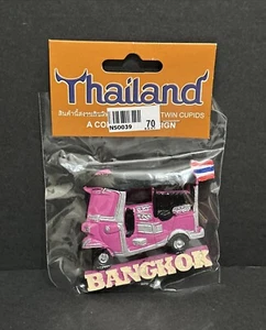 Thailand Tuk-Tuk Tourist Travel Souvenir 3D Resin Fridge Magnet Craft GIFT IDEA - Picture 1 of 18