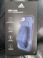 Adidas Folio Sports Grip Case Stand Apple iPhone 6/6s/7/8- Blue New