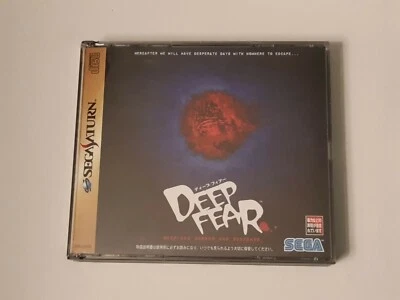 Deep Fear(Sega Saturn, 1998)Vg condition Inserts, Spine card included. U.S Buyer - Image 1 of 4