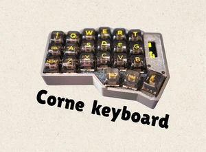 Corne Split Keyboard, DIY kit, 42 keys, Wired and Wireless, Hot Swap, Ergonomic - Afbeelding 1 van 14