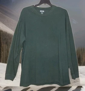 Duluth Trading Co Men's Longtail T Long Sleeve Shirt Size 2XL Hunter Green - Picture 1 of 3