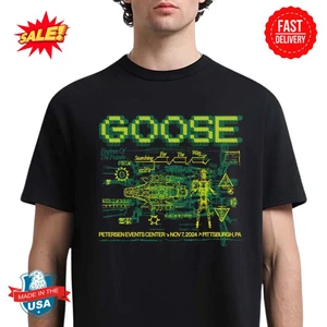 Goose Band Merch Tee For Show In Pittsburgh Pennsylvania On Nov 7 T-Shirt - Picture 1 of 3