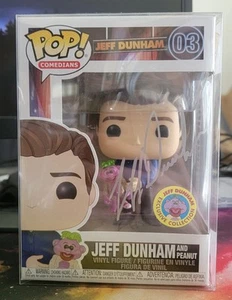 Comediantes automáticos firmados por Jeff Dunham Funko Pop 03 con protector pop - Imagen 1 de 5