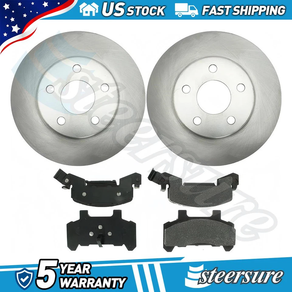 Комплект передних тормозных колодок и ротора для Chevrolet Beretta 1991 2,2 л L4 - Изображение 1 из 1