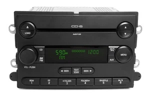 2007 Lincoln LT Ford F-150 AM FM MP3 6 Disc Player Radio 7L3T-18C815-LA - Bild 1 von 6