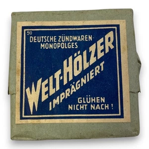 Originale Welt-Hölzer Verpackung – ca. 1930er/40er Jahre - Bild 1 von 2