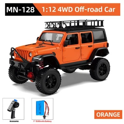 MN MODEL MN128 RC Pickup Car 1/12 Climbing Off-Road 2.4G Remote Controler Truck - Image 1 of 4