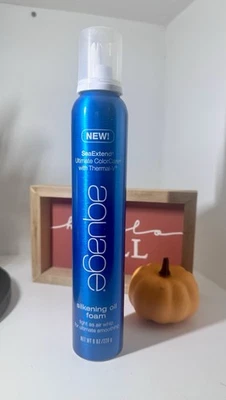 Aquage Silkening Oil Foam con SeaExtend Ultimate Color Care con Thermal-V 8 oz Foto 1 de 4