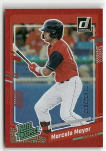 2023 Donruss #67 Marcelo Mayer Holo Red #/2023 RC ☘️138 - Bild 1 von 2