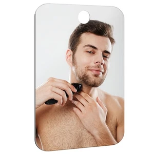 Shower Mirror Fogless for Shaving Anti-Fog Frameless Wall Hanging Makeup9.84"... - Picture 1 of 8