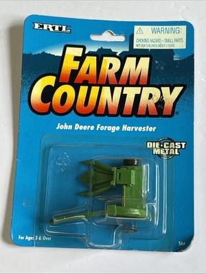 Cosechadora de forraje ERTL Farm Country John Deere 1994 metal fundido a presión #566 ~ leer Foto 1 de 4