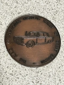 BRONZE MEDAL "THE R.A.C. INTERNATIONAL HISTORIC RALLY OF GREAT BRITAIN" CASED - Picture 1 of 4
