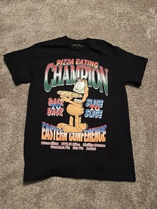 2023 Neu ohne Etikett Garfield The Cat Pizza Essen Champion Eastern Conference Größe Medium - Bild 1 von 3