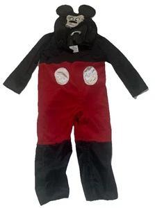 Costume Halloween Topolino Disney bambino 3 pezzi taglia 2T nuovo - Foto 1 di 8