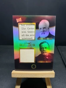 Alexander Bell Louis Pasteur Dual Pieces of the Past 1800's Authentic Historic #2 - Bild 1 von 2