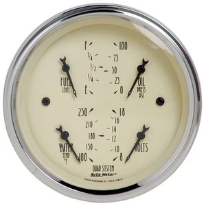 3-3/8in A/B Quad Gauge - Picture 1 of 1