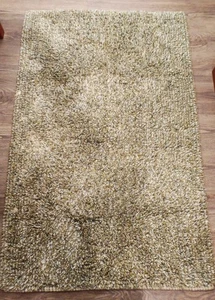 Pottery Barn Bunt Hellbraun Grau Creme Shag Teppich 3’x 5’ - Bild 1 von 8