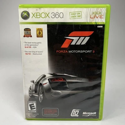 Forza Motorsport 3 Xbox 360 2-Disc Set Complete w/ Manual Racing Video Game - Image 1 of 4