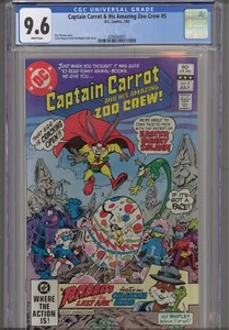 Captain Carrot & his Amazing Zoo Crew #5 CGC 9.6 1982 DC Comics - Picture 1 of 5