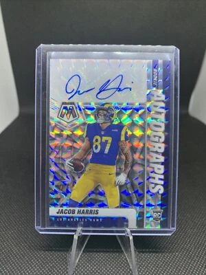 2021 Panini Mosaic Jacob Harris - Prizm - AUTO Autograph LA Rams Rookie RA38 - Image 1 of 4