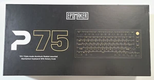 EPOMAKER P75 75% Triple-Mode Aluminum Gasket-Method Mechanical Keyboard - Picture 1 of 7